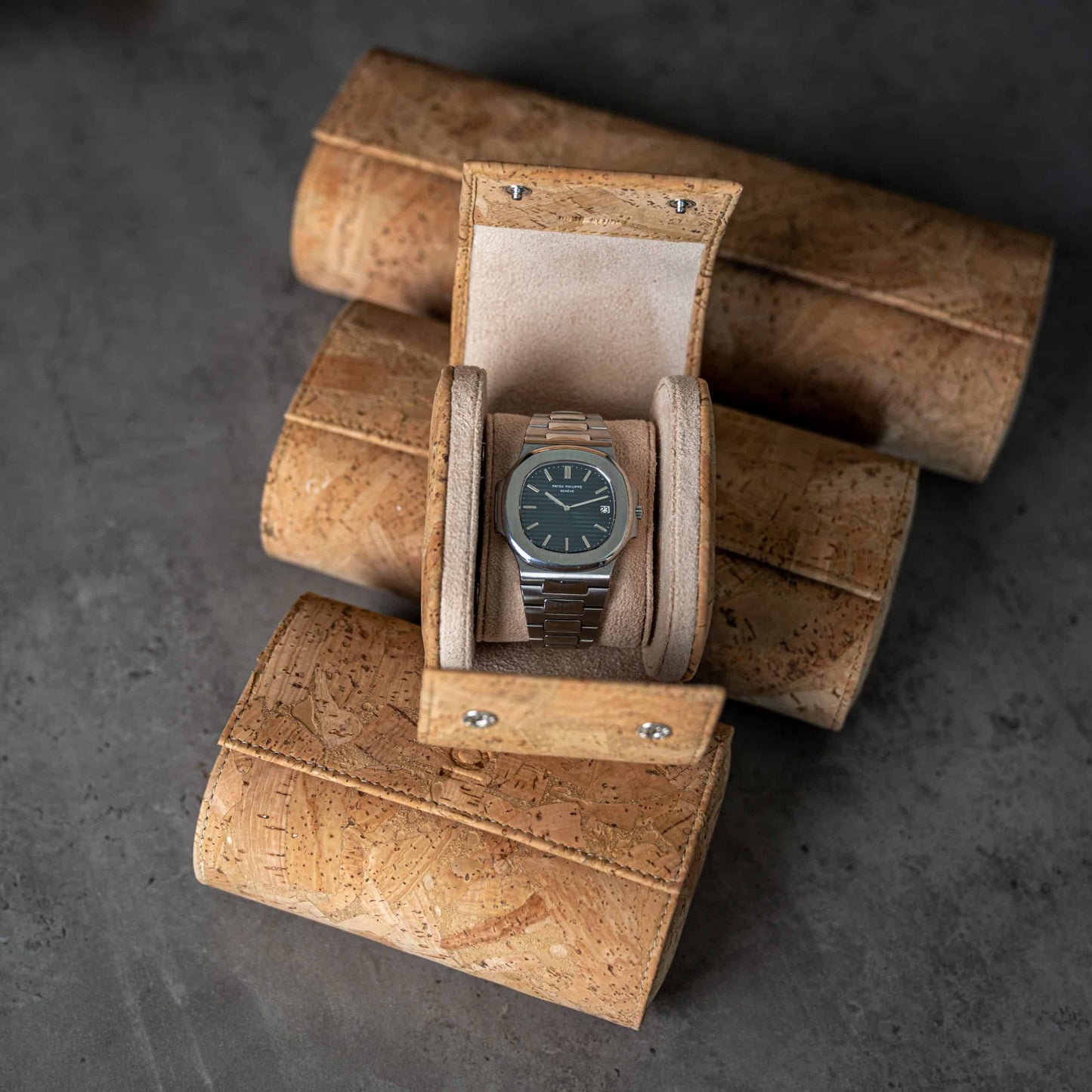 Tuscany Cork Single Watch Roll