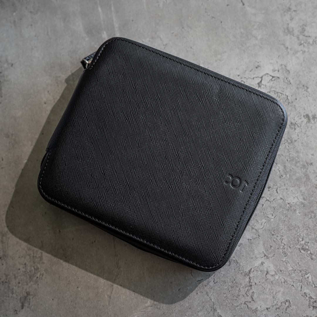 Watch Case For 6 Watches - Black