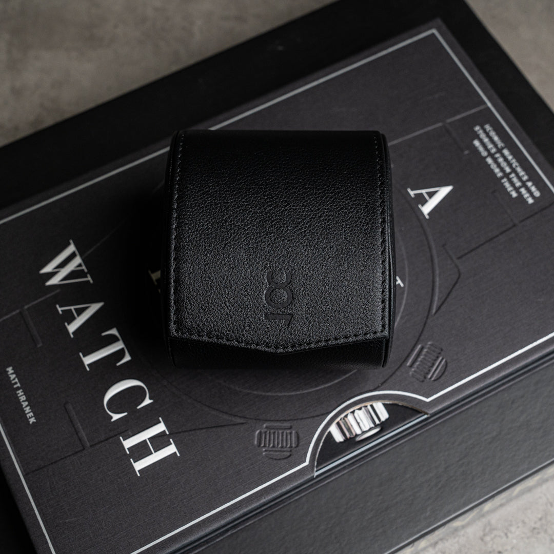 Single Travel Roll - Black Orange