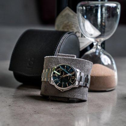 Single Travel Roll - Black Grey