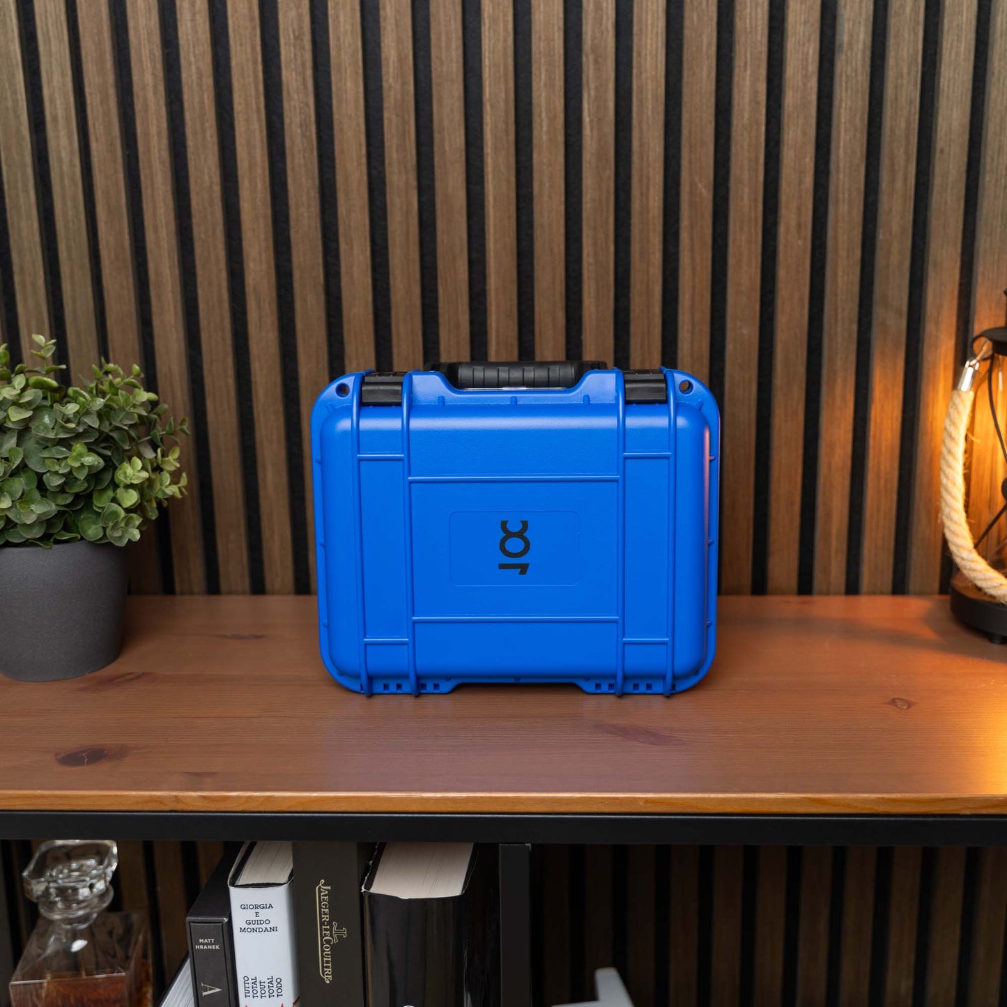 Ocean Blue 6 Slot Watch Box