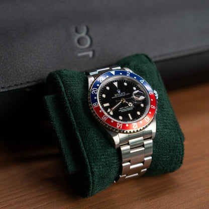 Travel Watch Roll Extra Large - Black Green