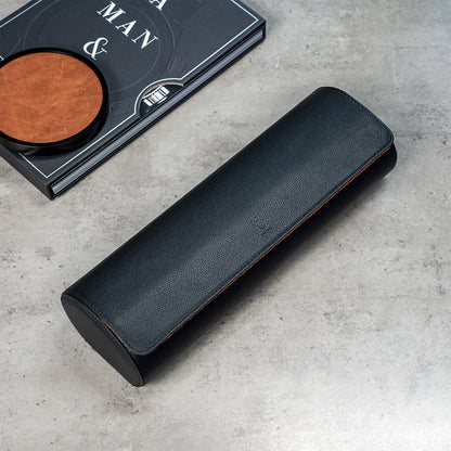 Travel Watch Roll Extra Large - Black Orange