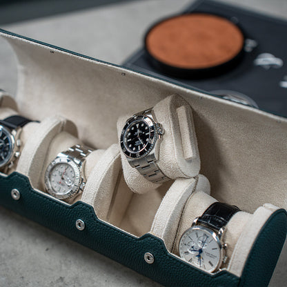 Travel Watch Roll Extra Large - Green Litchi