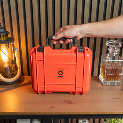 Lava Red 6 Slot Watch Box