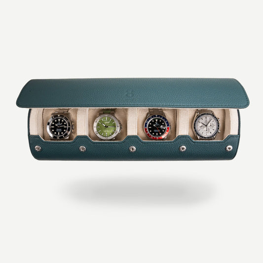 Travel Watch Roll Extra Large - Green Litchi
