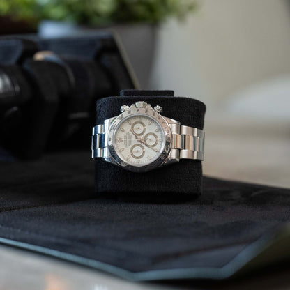 Hexagon Forest Green 6 Slot Watch Box