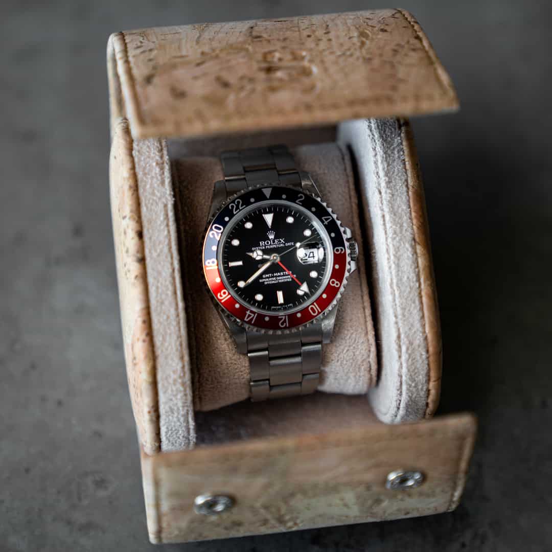 Tuscany Cork Single Watch Roll