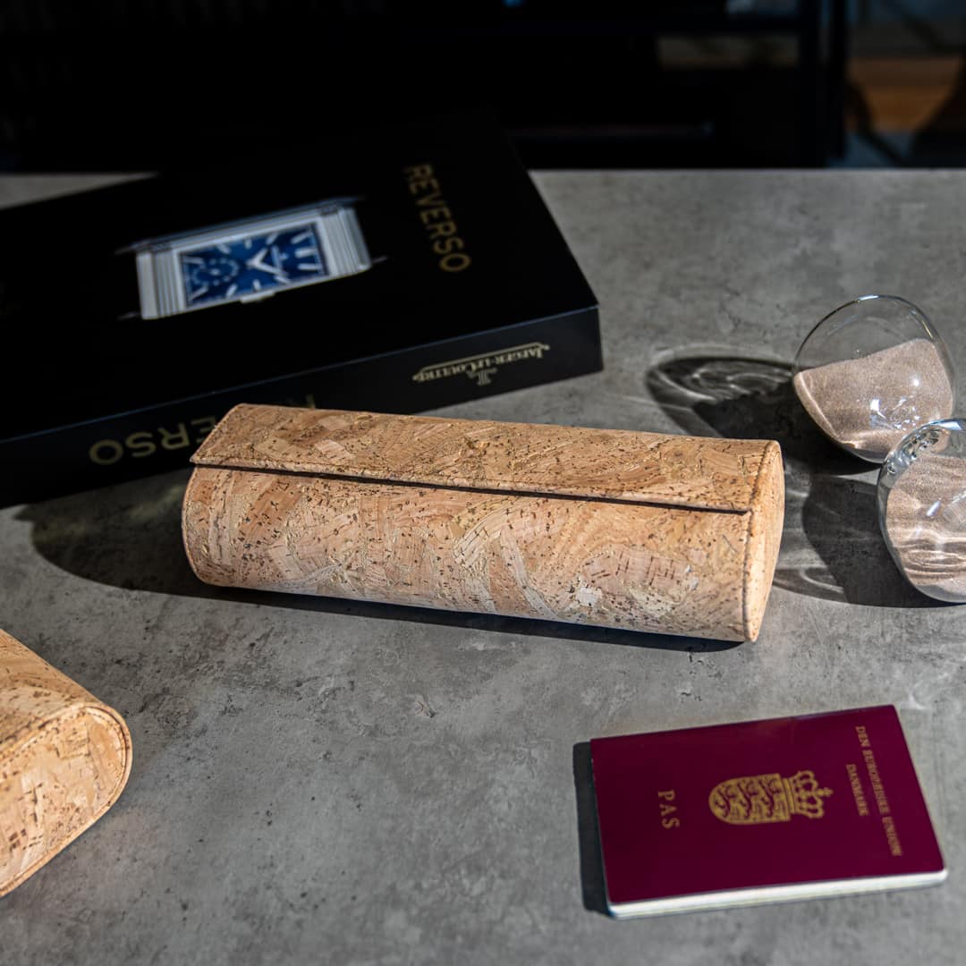 Tuscany Cork 4 Slot Watch Roll