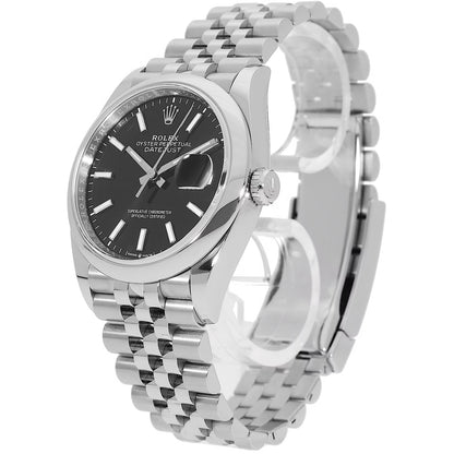 Rolex Datejust Noir Femme 179174