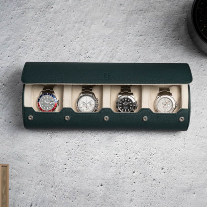 Travel Watch Roll Extra Large - Green Litchi